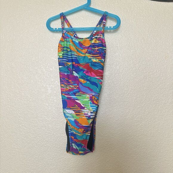 Speedo Pro LT Endurance+ Flyback swimsuit. Multicolor 6/32 - Picture 1 of 4